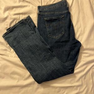 Levi 505 straight cut jeans